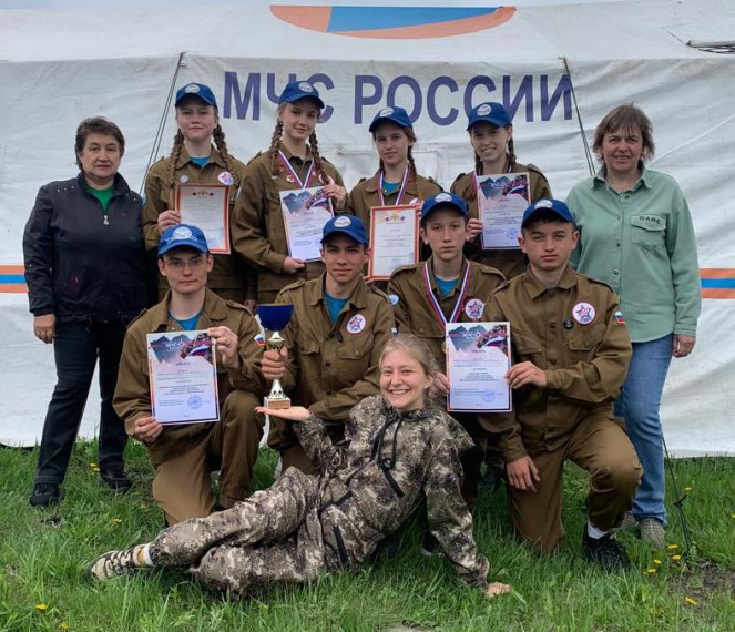 Поздравляем победителей краевых соревнований «Школа безопасности»!.