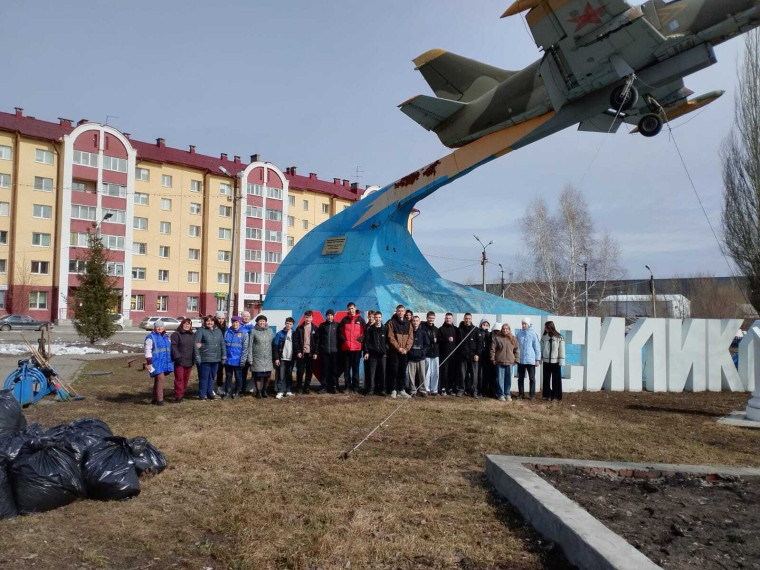 Месячник весенней санитарной уборки.